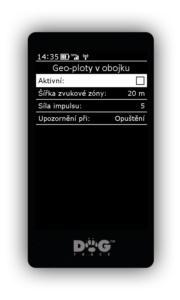 Geofence in collar