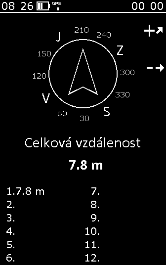 Měření vzdálenosti - krok 1